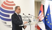 Azerbaijani FM addresses ambassadors' conference in Serbia