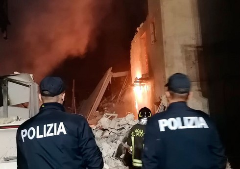В результате взрыва газа дом обрушился в Сицилии, есть погибшие