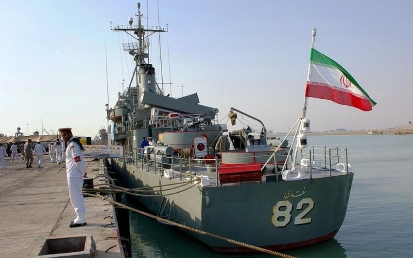 İran hərbi gəmiləri Bakıya gəlib