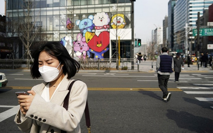 Cənubi Koreyada koronavirusa yoluxanların sayı 5 200 nəfərə çatır