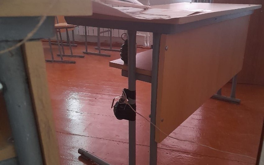 В школе в Ходжавенде обнаружена ловушка со взрывчаткой