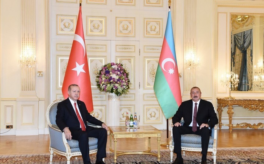 Состоялась встреча президентов Азербайджана и Турции один на один - ОБНОВЛЕНО