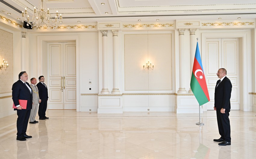 President accepts credentials of newly appointed ambassador of Czech Republic to Azerbaijan
