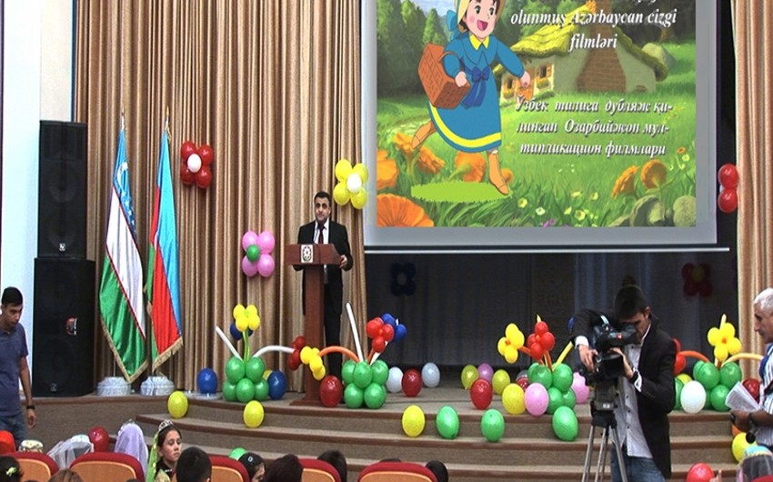 В Узбекистане состоялась презентация азербайджанских мультфильмов