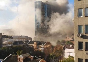 Во время ракетных ударов в Киеве повреждено здание консульства Германии