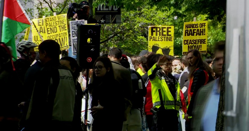В университете Вашингтона при разгоне пропалестинского протеста задержали 33 человека