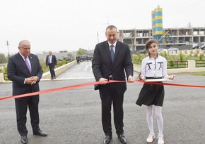 A newly built 100-seat kindergarten opens in Gobustan district