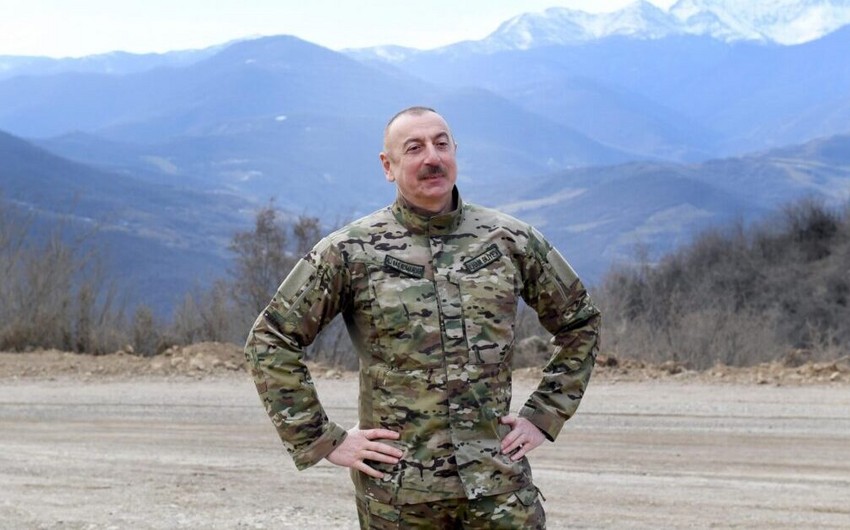 Президент Азербайджана: Дорога Кяльбаджар-Лачин будет соответствовать самым высоким стандартам