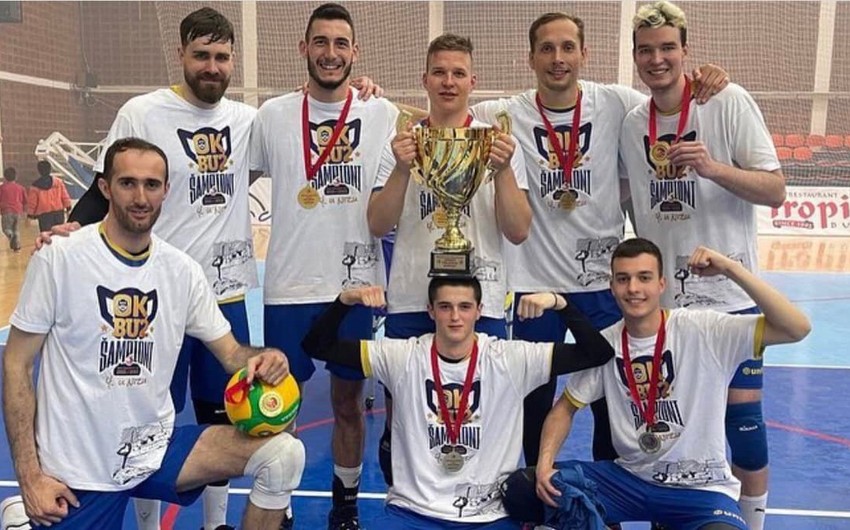 Волейболист сборной Азербайджана стал победителем чемпионата Черногории