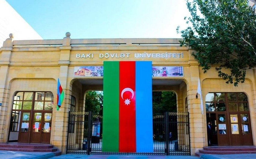 BDU Dövlət Bayrağını təhqir edən tələbə ilə bağlı məlumat yaydı