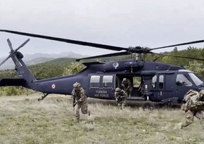 Azerbaijani military personnel conduct rescue operation exercises in Türkiye