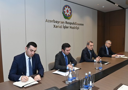 Министр обсудил с главой представительства МККК в Азербайджане ситуацию вокруг Лачынской дороги