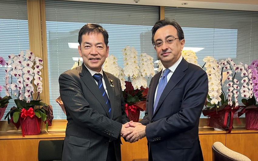 Azerbaijani envoy mulls COP29 with Japanese minister