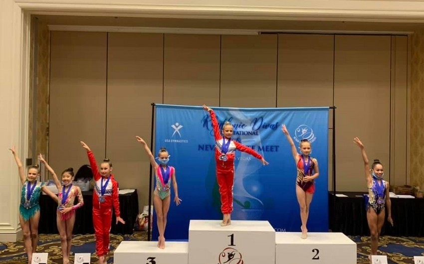Azərbaycanlı gimnast ABŞ-da birinci oldu