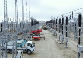В Баку строится новая электрическая подстанция