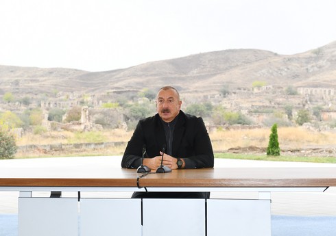 Ильхам Алиев: Вернуть всего спустя год жизнь на полностью разрушенные территории свидетельствует о большом потенциале