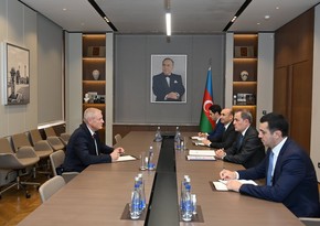 Глава МИД Азербайджана встретился с новым послом Латвии