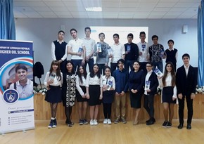 Baku Higher Oil School successfully concludes presentations at schools