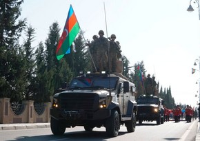 Flag March in Agdam ends - PHOTO REPORT - UPDATED