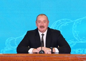 President Ilham Aliyev: 'Signing of protocol of intent on the construction of the Kars-Nakhchivan railway is a historic event'