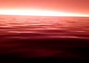 Baikal turns into a lake of fire - VIDEO