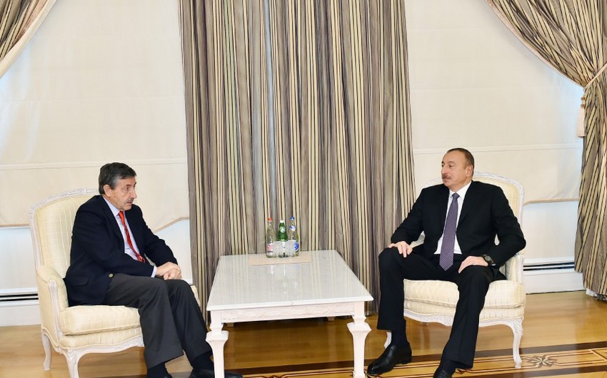 Президент Ильхам Алиев принял руководителей Международной федерации каноэ и Европейской конфедерации волейбола - ОБНОВЛЕНО