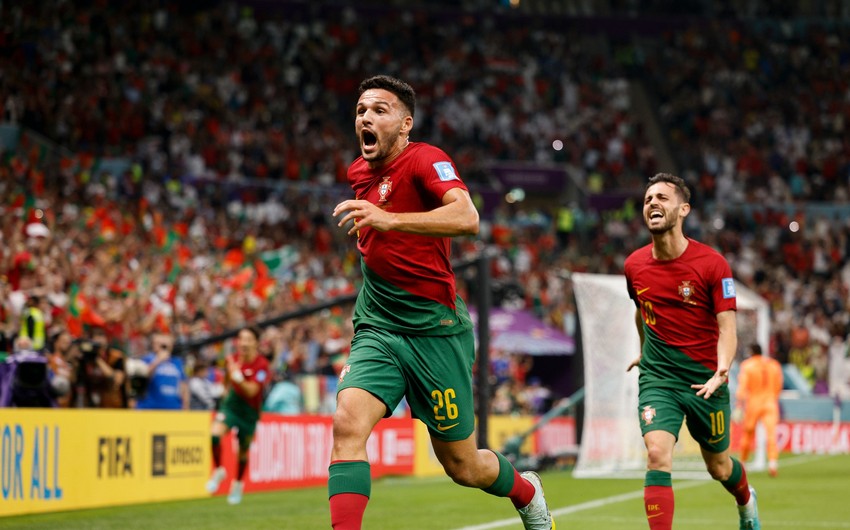 DÇ-2022: Portuqaliya millisi darmadağınla 1/4 finala yüksəlib