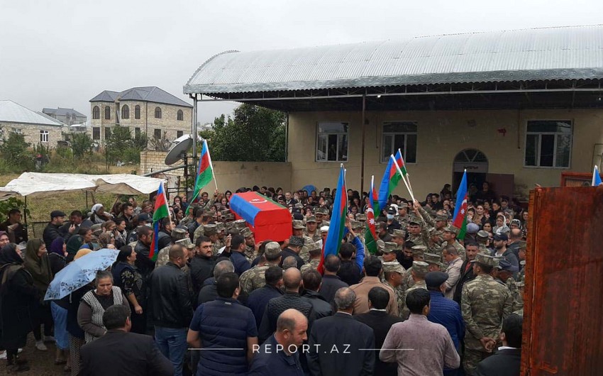 Погибший сержант Азербайджанской армии похоронен