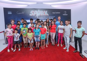 В кинотеатре CinemaPlus Ganjlik Mall была организована развлекательная программа для детей c участием Лейлы Алиевой