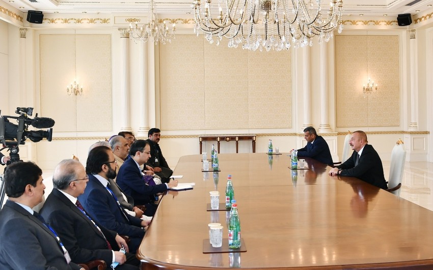 Президент Азербайджана принял председателя Нацсобрания Пакистана - ОБНОВЛЕНО