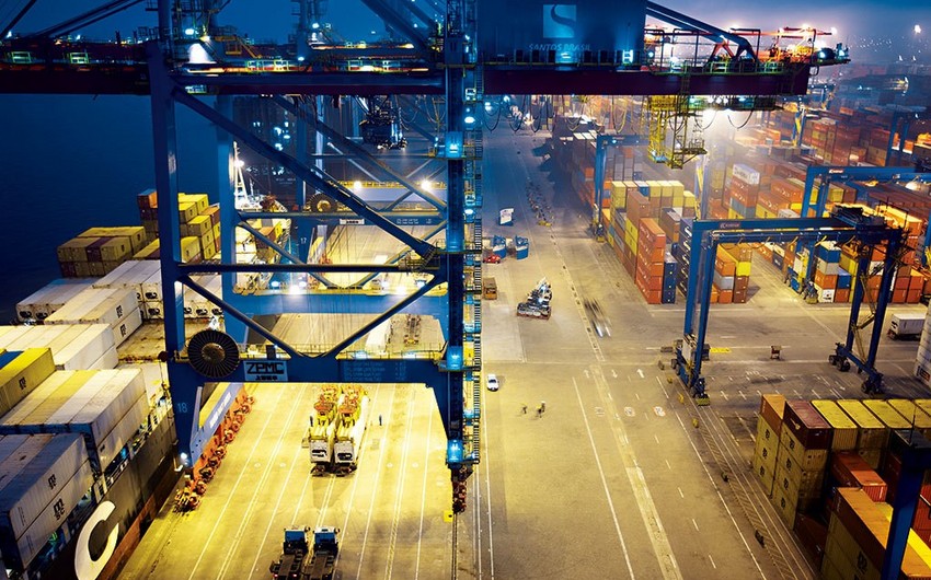 Bakı Limanı ilə konteyner daşımaları 45% artıb