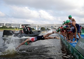 Tokio-2020: Triatlonçular faciədən son anda xilas oldular