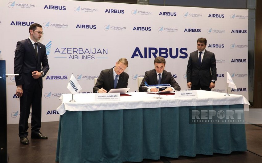 Azerbaijan Airlines orders 12 A320neo Family aircraft