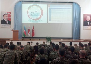 Проводятся командно-штабные учения Eternity-2023 с участием военнослужащих Азербайджана, Турции и Грузии