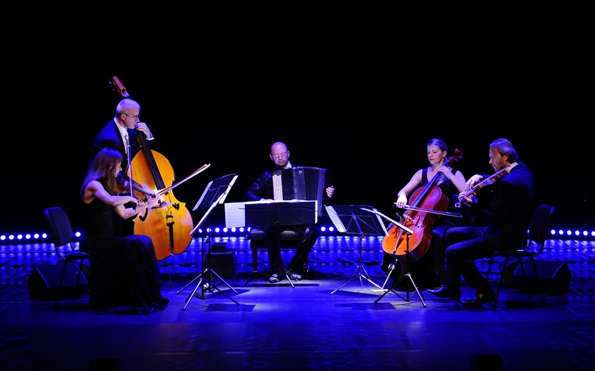 ​Pascal Contet and Travelling quartet performed at Heydar Aliyev Center