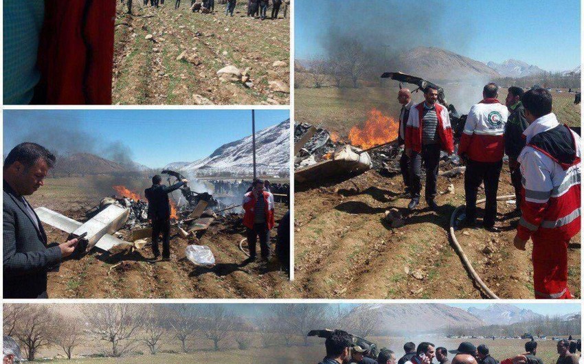 Helicopter crashes in Iran, casualties reported