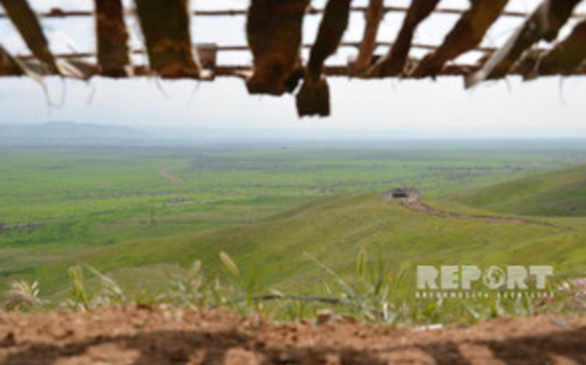 Armenians fired Azerbaijani Army positions using large-caliber machine guns and mortars