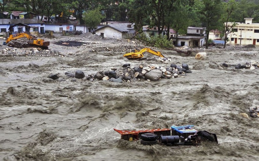 В Индии из-за сильного наводнения погибли 59 человек