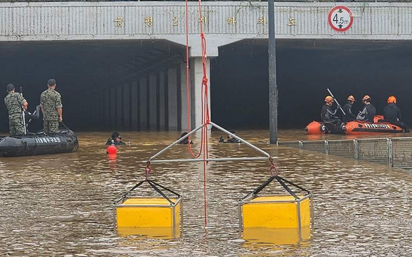 Torrential rains leave 37 dead, 9 missing in S.Korea