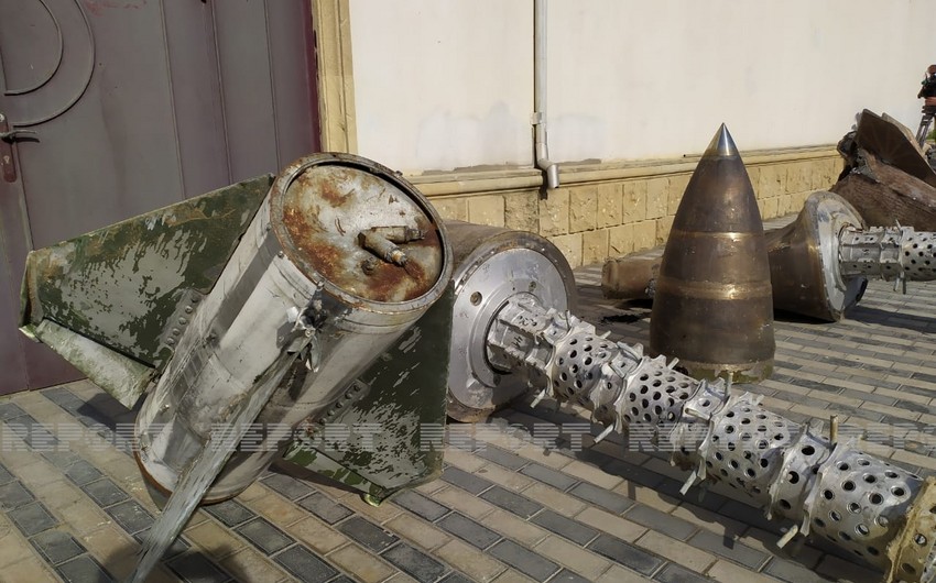 ANAMA: Обломки ракет Искандер обнаружены на двух территориях в Шуше