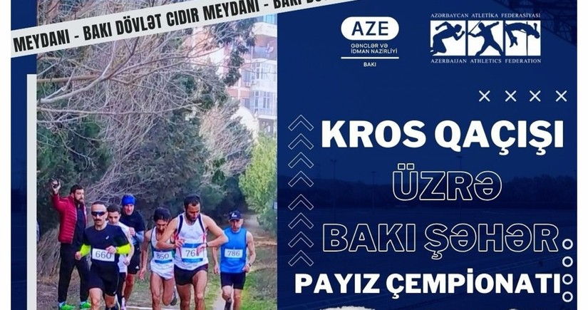 Kros qaçışı üzrə Bakı şəhər payız çempionatı keçiriləcək