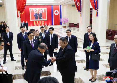 Ким Чен Ын встретился с главой парламента Китая