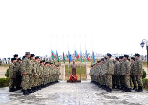 Series of events held in Azerbaijani Army on National Leader's Remembrance Day