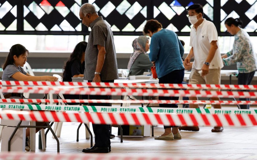 Singapore holds presidential election