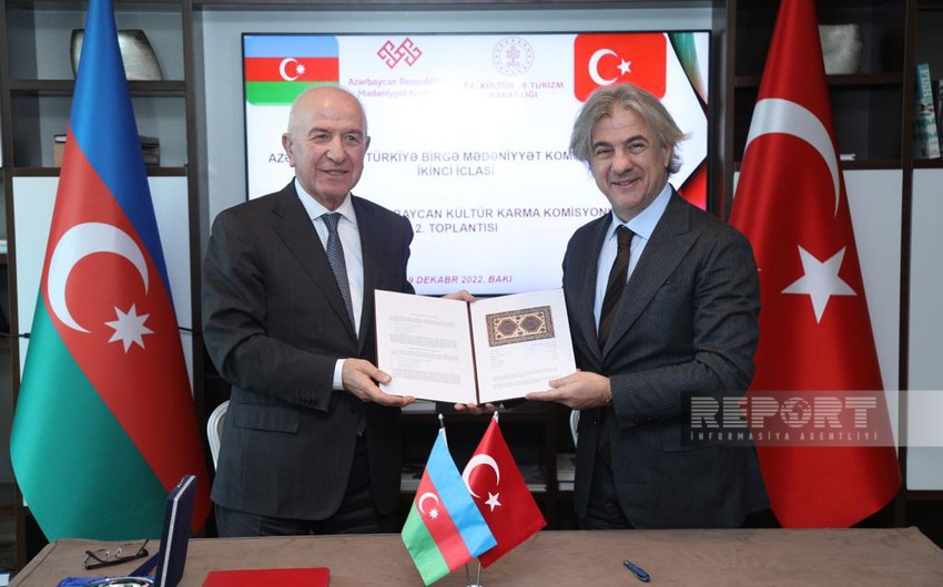 Azerbaijani and Turkish Ministries of Culture sign protocol 